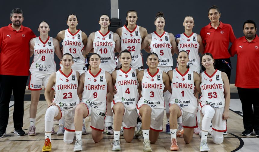 U16 Kız Milli Takımımız Avrupa Şampiyonası’na Hızlı Girdi