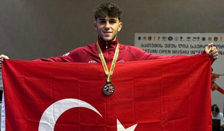 Berkay Kerem Pulat, Batum Wushu Turnuvası’nda Üçüncü