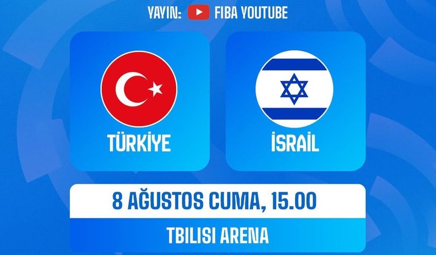 "U16 Milliler Avrupa Şampiyonası’na İsrail’le Başlıyor"