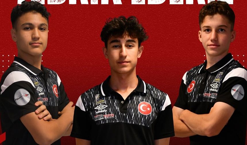 U15 Tetratlon’da Erkek Takımımız Dünya 2.si Oldu