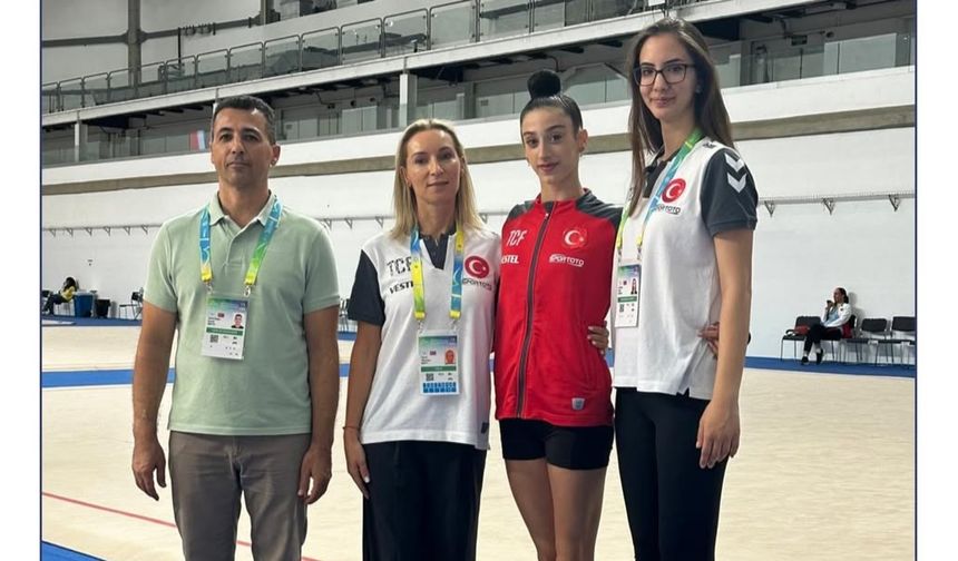 Ritmik Cimnastik Bireysel Millî Takımı Dünya Şampiyonası için Brezilya’da