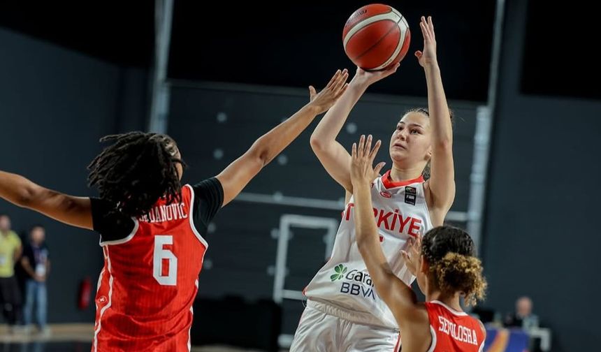 U16 Kız Milliler Avrupa Şampiyonası’na Galibiyetle Başladı