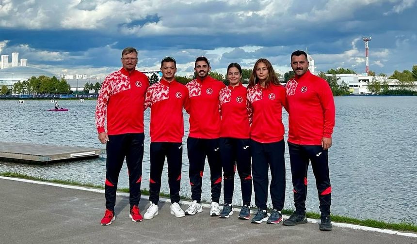 Bayrak İçin Kürek Çekiyorlar! Moskova’da Kano Heyecanı Başlıyor!