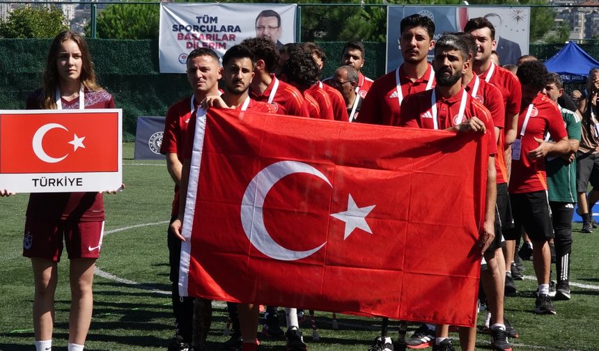 Ampute Futbol Uluslar Ligi Trabzon’da resmen başladı