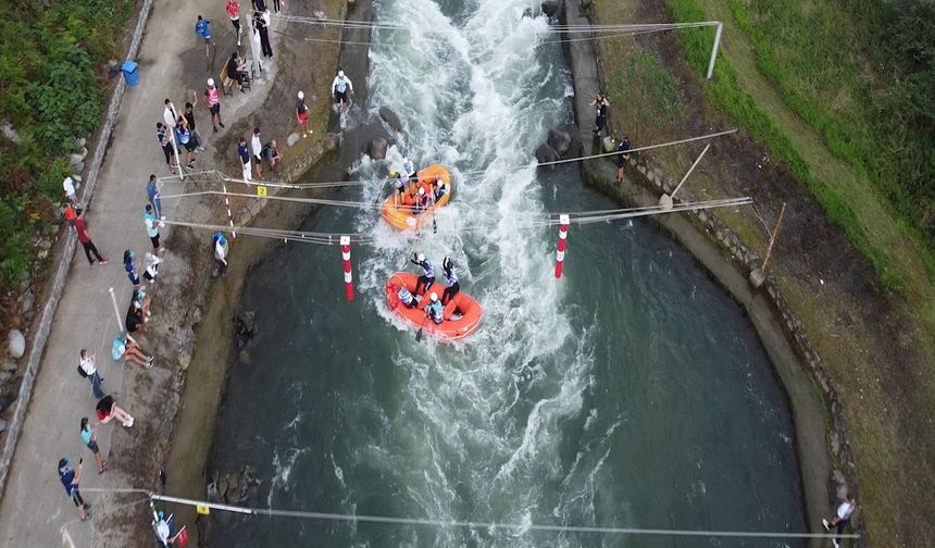 Rize’de Rafting Avrupa Kupası başladı