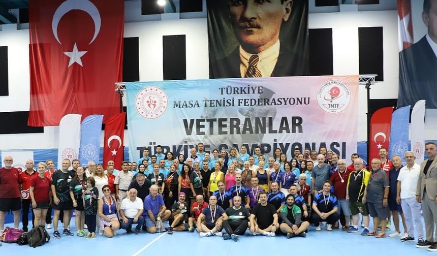Veteranlar Türkiye Şampiyonası Samsun’da Tamamlandı