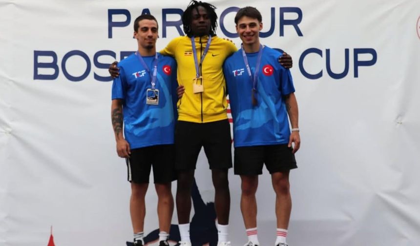 🥈Toprak Topuz ve Barış Karaduman Parkour Bosphorus Cup’ta Kürsüde
