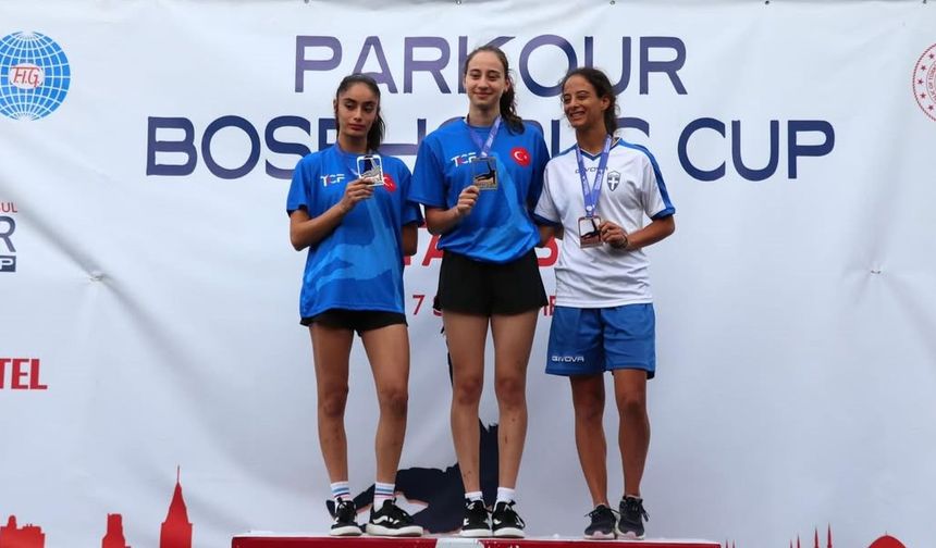 🥇İrem Acımış Serbest Parkurda da Zirvede!