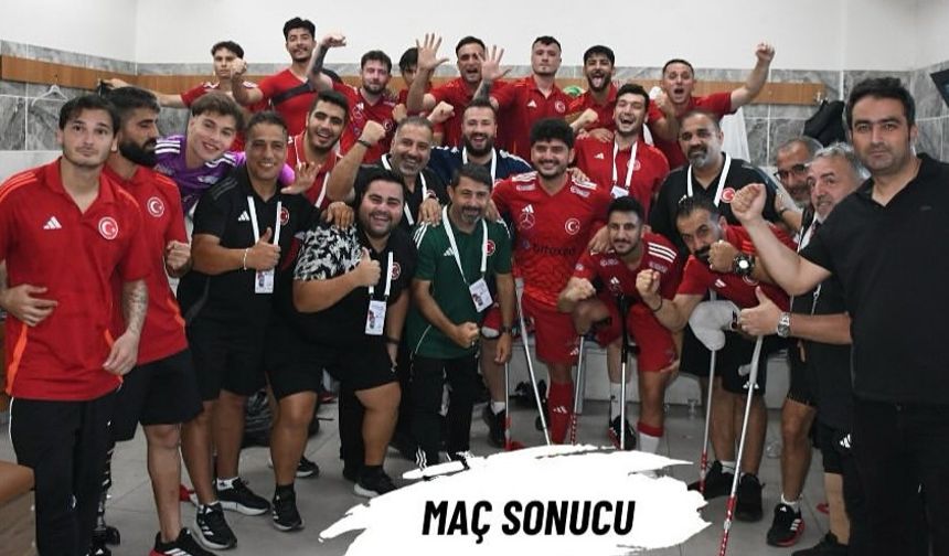 Ampute Millilerden Göz Kamaştıran Başlangıç!
