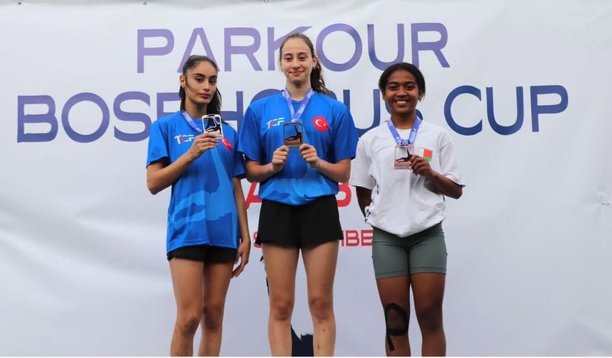 🥇İrem Acımış Parkour Bosphorus Cup’ta Altın Madalyaya Ulaştı