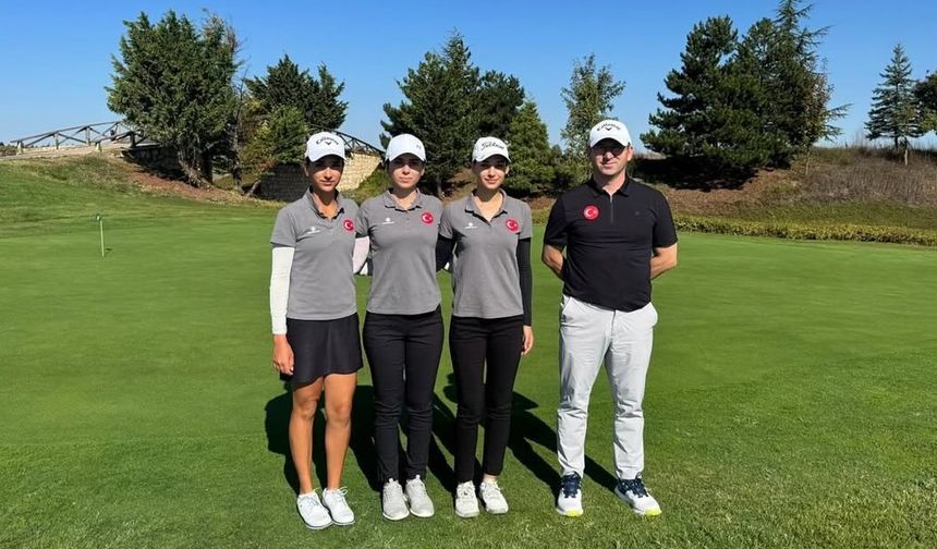 Milli Golfçülerimiz Bulgaristan’daki Şampiyonaya Hazır