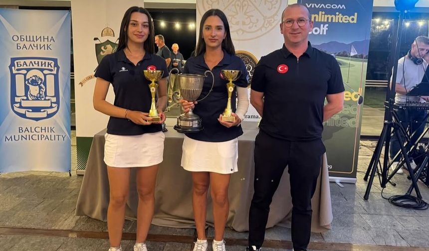 Milli Golfçüler Bulgaristan’da Uluslararası Başarı Kazandı