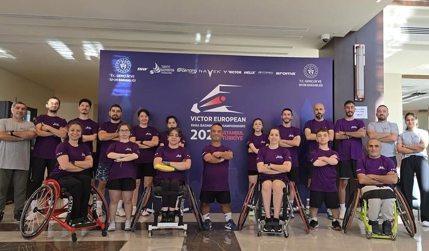 Para Badminton Millî Takımı İstanbul kampında