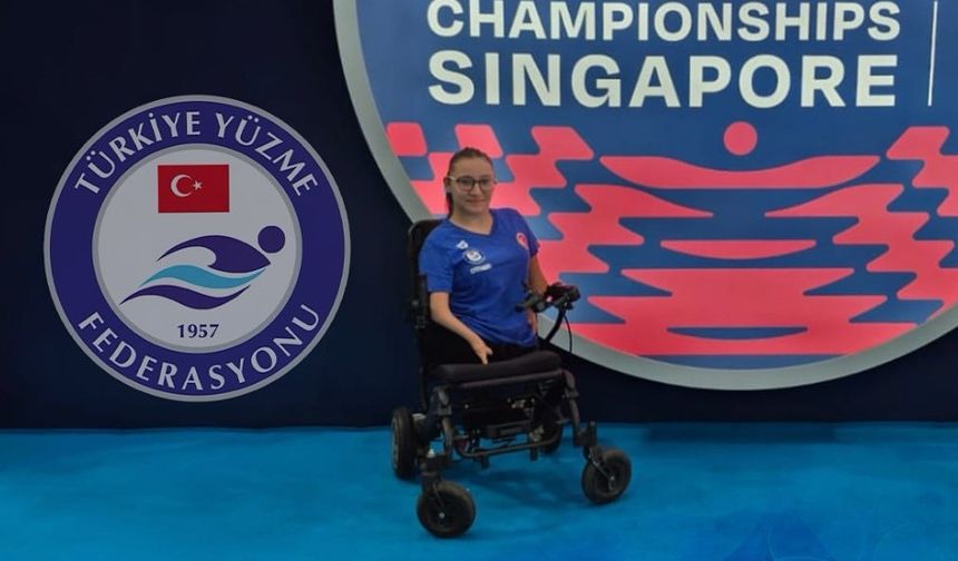 Ebrar Bilge, Dünya Para Yüzme Şampiyonası’nda Finalde