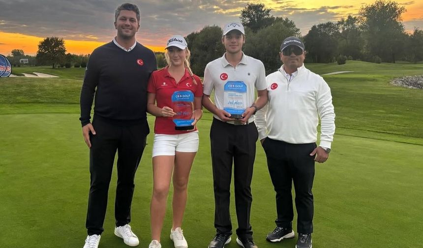 Milli Golfçülerimizden Hırvatistan’da Çifte İkincilik!