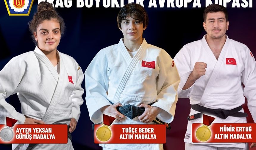 Prag Avrupa Kupası’nda Millilerden 3 Madalya!