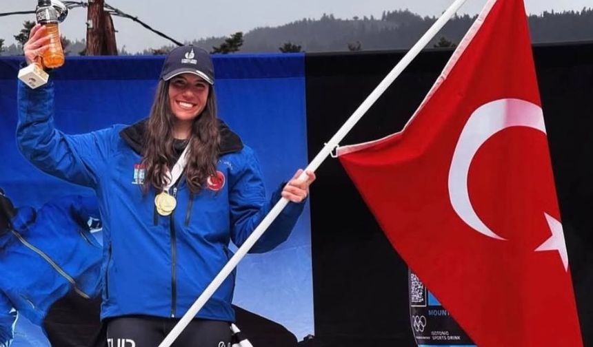 Milli kayakçı Ceren Reyhan Yıldırım antrenmanda sakatlandı