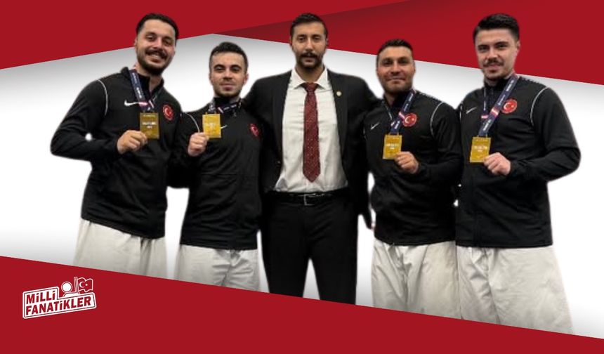 Karate 1 Series A’da Türkiye’den Takım Kata Şampiyonluğu