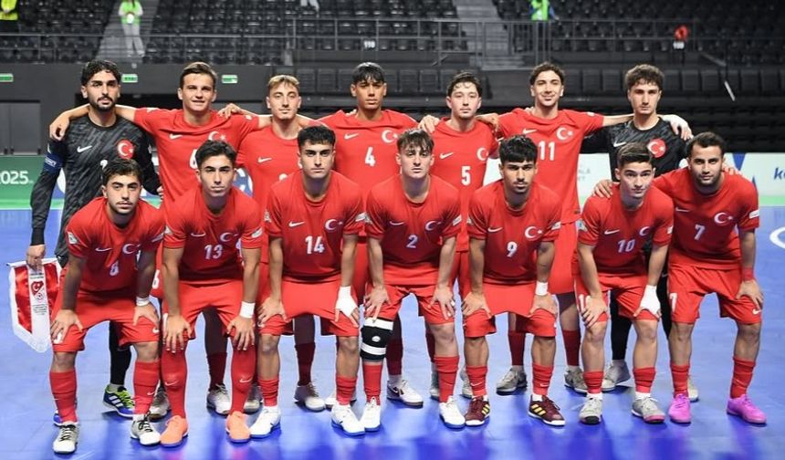 U19 Futsal Millî Takımı Çekya’ya 4-3 mağlup oldu