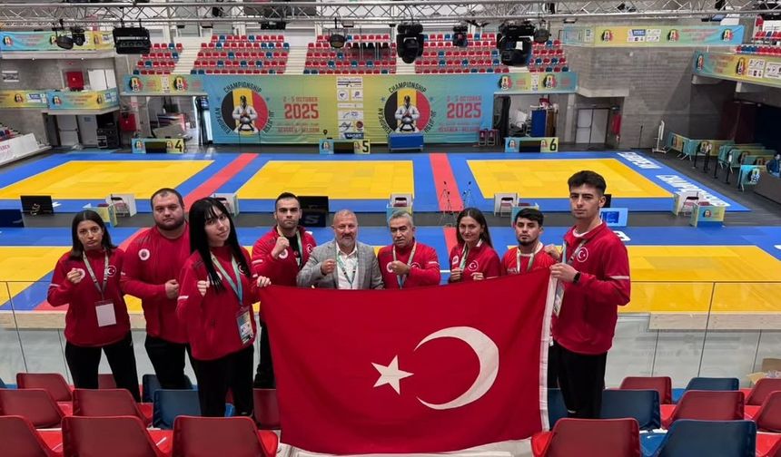 Türkiye Jujitsu Milli Takımı Avrupa Şampiyonası’na Hazır