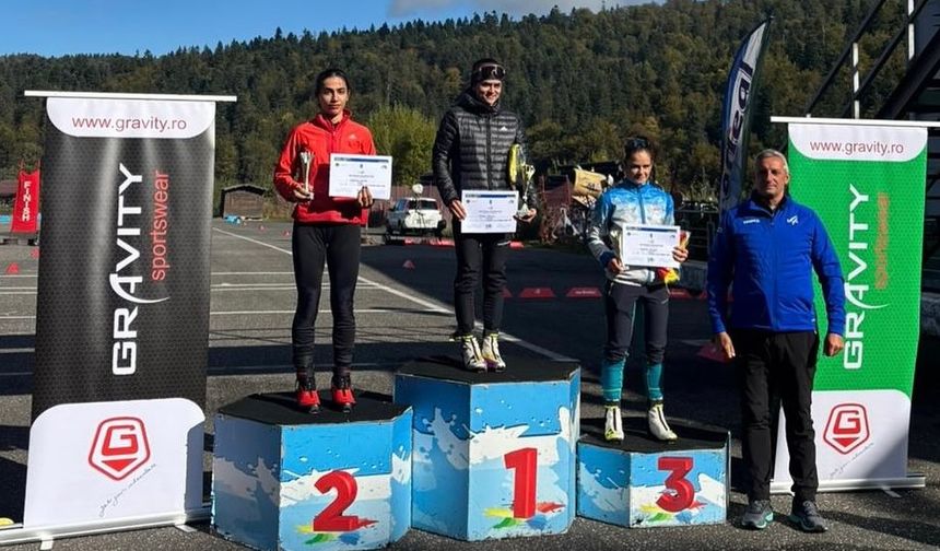 Zülfiye Soyaslan FIS Cup’ta ikinci oldu