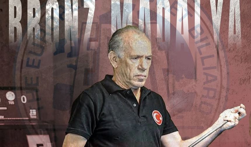 Erdem Özelçi Avrupa Şampiyonası’nda bronz aldı