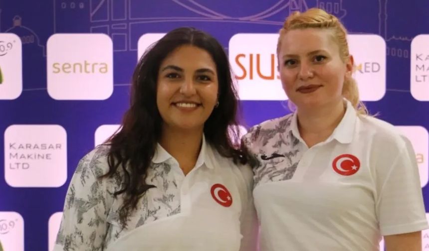Şevval Tarhan ve Esra Bozabalı altın finalde