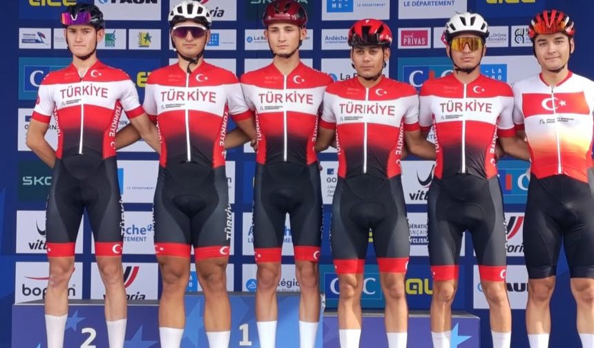 Milli bisikletçiler Avrupa Yol Şampiyonası’nda sahnede