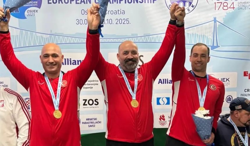 Yamaç, Oğuz ve Yılmaz’dan Avrupa’da Takım Altını