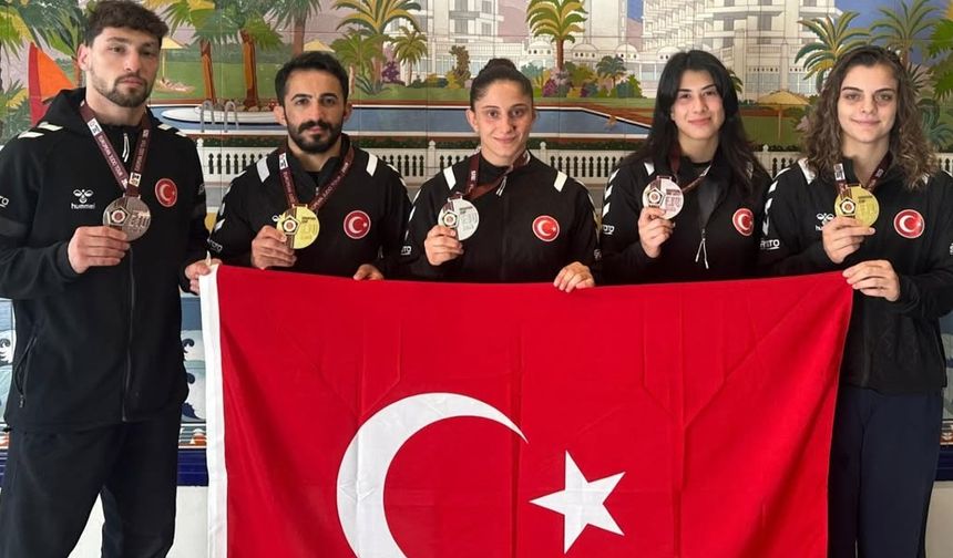 Judoda Avrupa Kupası’nın ilk gününde 5 madalya sevinci