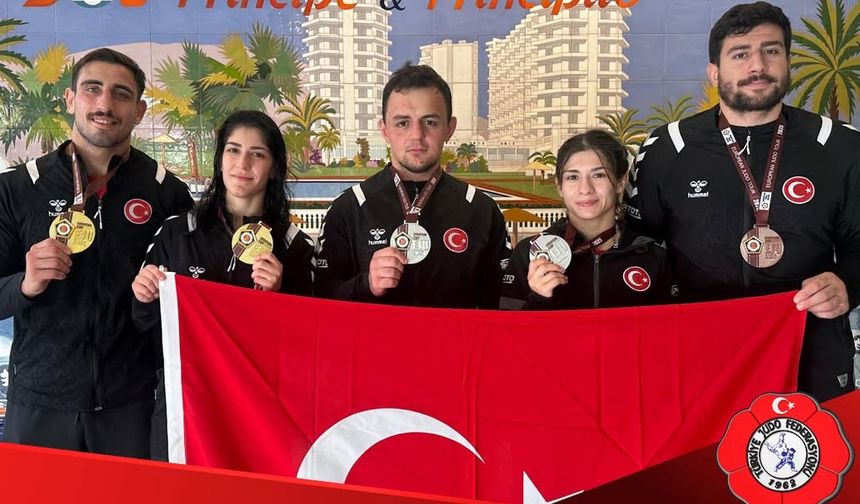 Judoda Avrupa Kupası’nda ikinci günde de 5 madalya