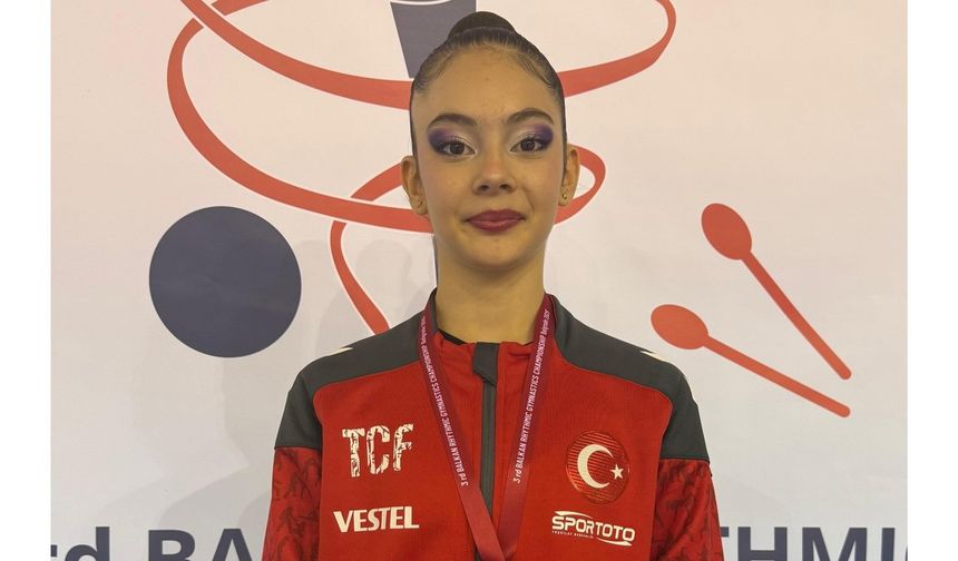 Ada Kaplan’dan Ritmik Cimnastikte Gümüş Madalya