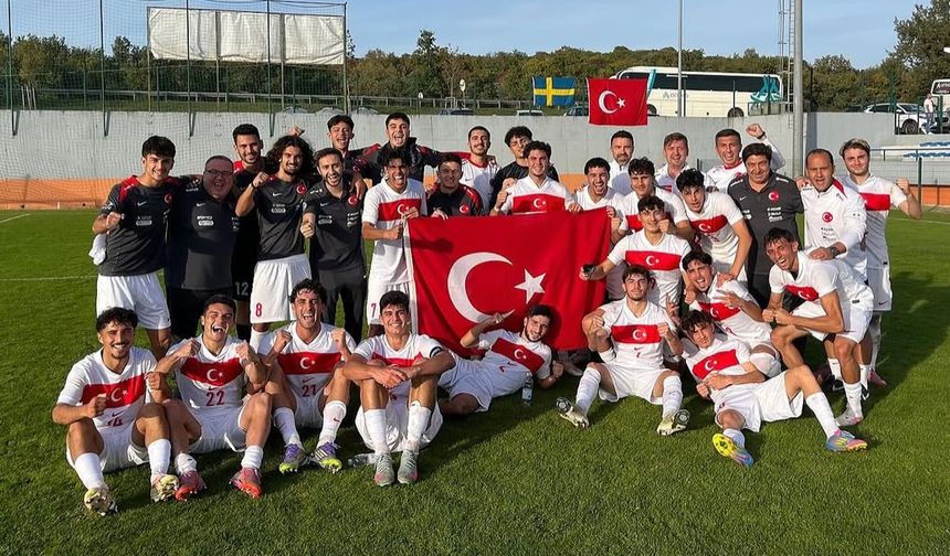 Genç Milliler’den Şov: İsveç’i 4 Golle Geçtik!