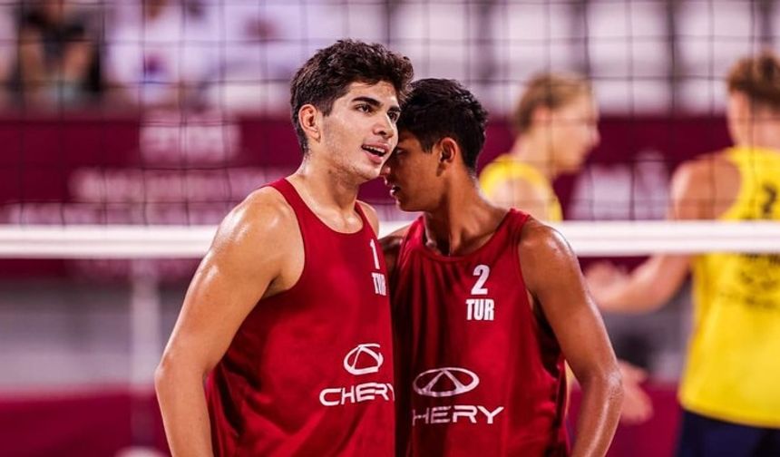 U18 Plaj Voleybolu Milli Takımı dünya dördüncüsü oldu