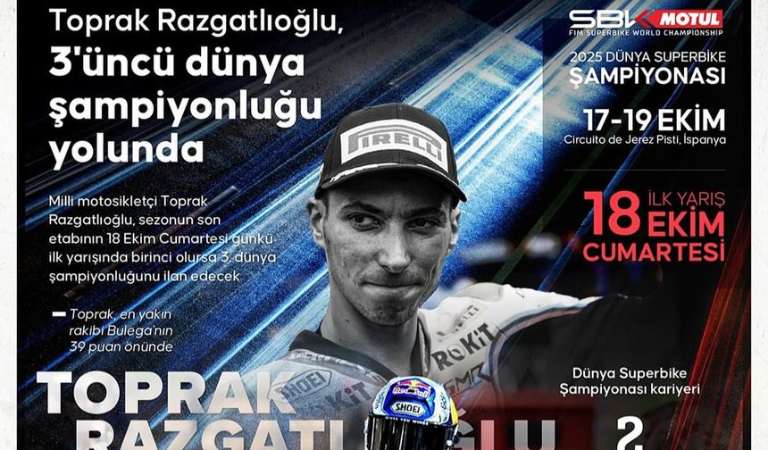 Şampiyonluk düellosu başlıyor: Toprak Jerez’de tarih yazabilir!