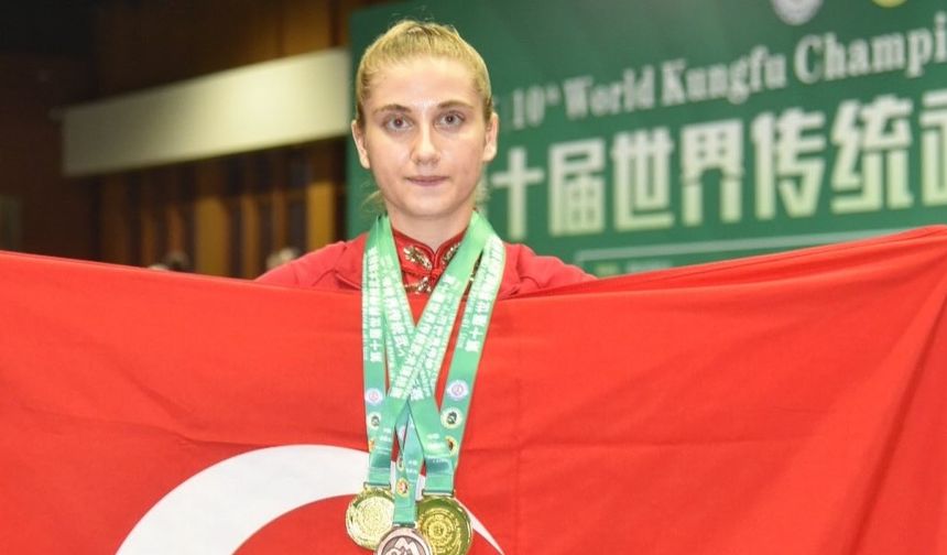 Sude Merve Altun’dan Kungfu’da 2 Altın, 1 Bronz Madalya