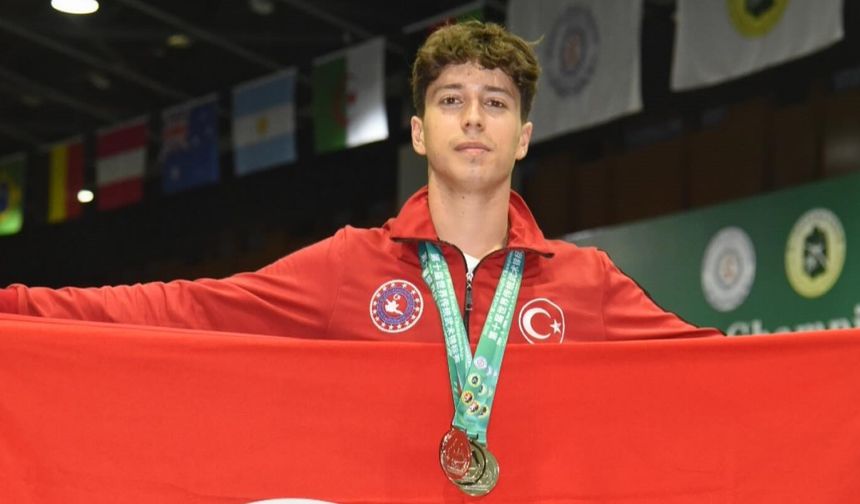 Deniz Şabotiç’ten Dünya Kungfu Şampiyonası’nda 3 Gümüş
