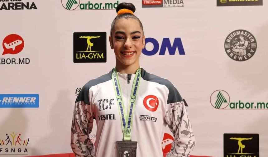 Irmak Coşkun, Kişinev’de gümüş madalya kazandı