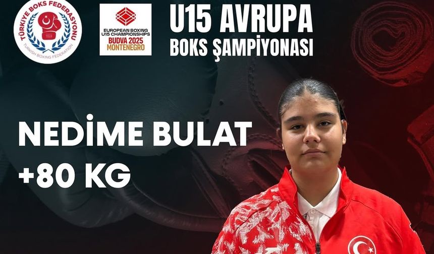 Nedime Bolat Avrupa Boks Şampiyonası’nda üçüncü oldu