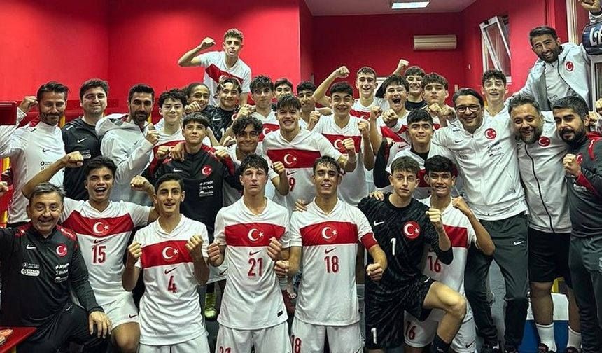 U15 Millî Takımı, Karadağ’ı Deplasmanda 8-1 Yendi