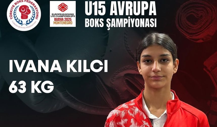 İvana Kılcı Avrupa Boks Şampiyonası’nda üçüncü oldu
