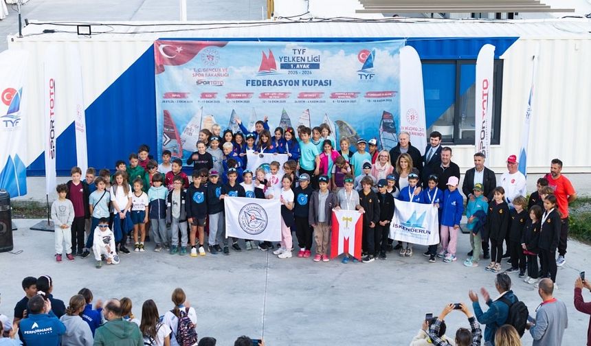 TYF Yelken Ligi 1. Ayak Optimist Junior Yarışları Tamamlandı
