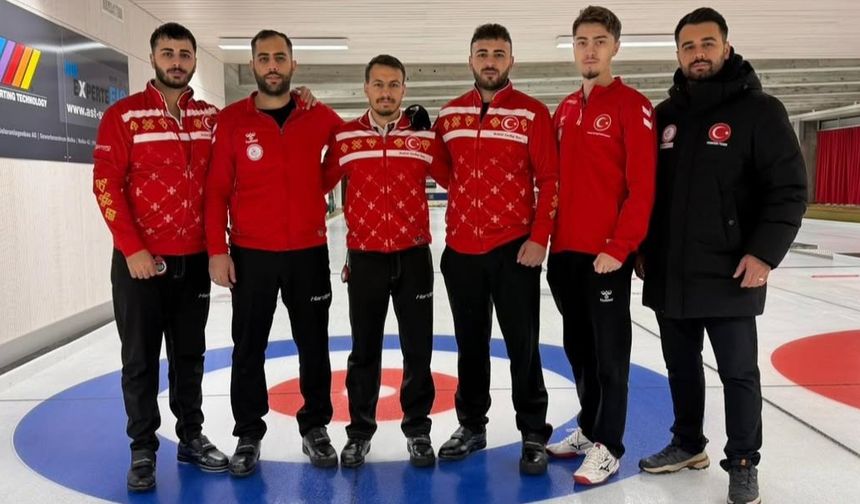 Erkek Curling Milli Takımı Swiss Cup 2025’te sahada