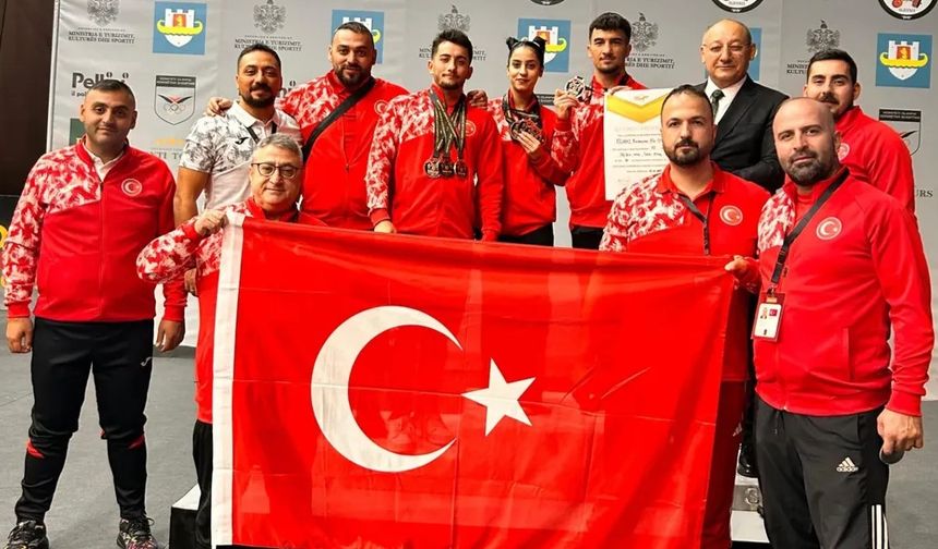 Milli Halterciler Avrupa Şampiyonası’na Damga Vurdu