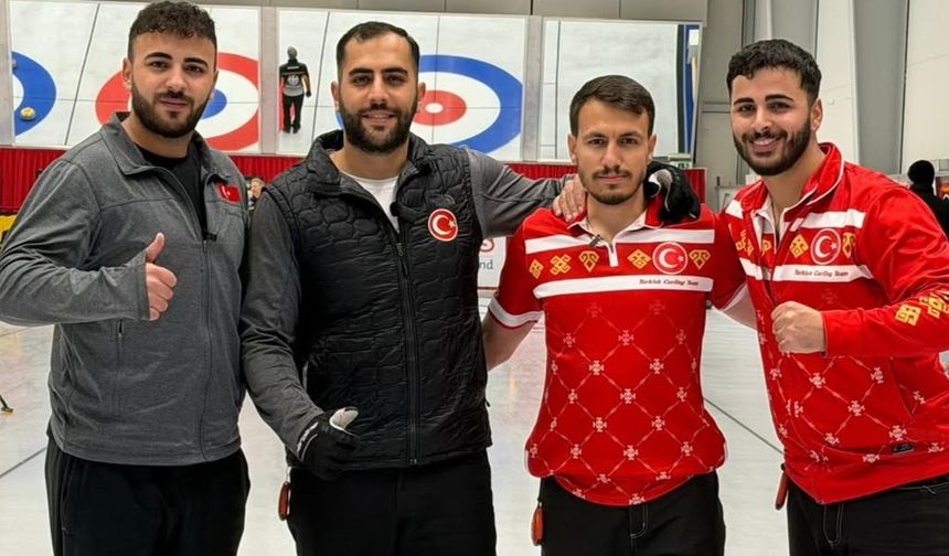 A Milli Erkek Curling Takımı’ndan Norveç’e Net Galibiyet