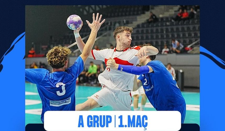 U18 Hentbol Milli Takımı, İtalya’ya 34-27 mağlup oldu