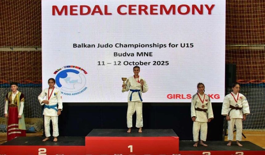 Yunusemreli Rabia Tekin Balkan Şampiyonu oldu