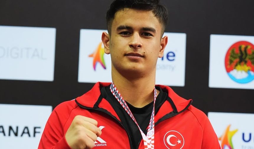 Furkan Ali Balceli Ümit Erkeklerde Balkan Şampiyonu