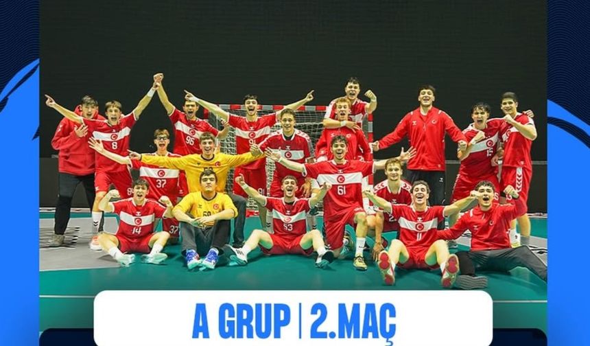 U18 Hentbol Millileri EHF elemelerinde ilk galibiyetini aldı