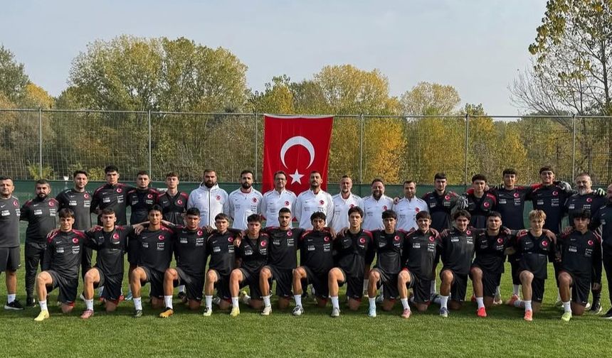 U17 Millî Takımımız Avrupa Eleme Turu İçin Sahada